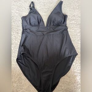 Eomenie Black Swimsuit XL New
